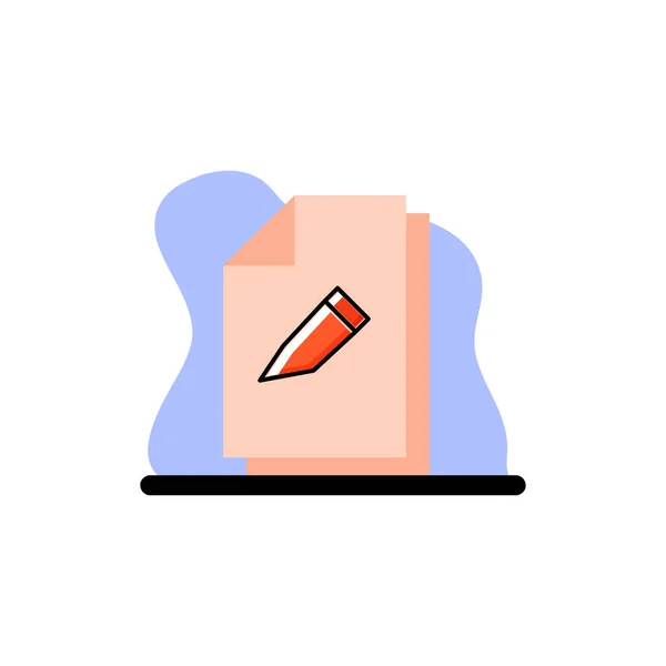 Slice Tool Files Konzeptuelle Vektor Illustration Design Icon Eps10 Ideal — Stockvektor