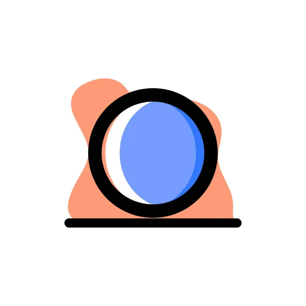 Circle Icon Conceptual Vector Illustration Design Eps10 Great Any Purposes — Stockový vektor