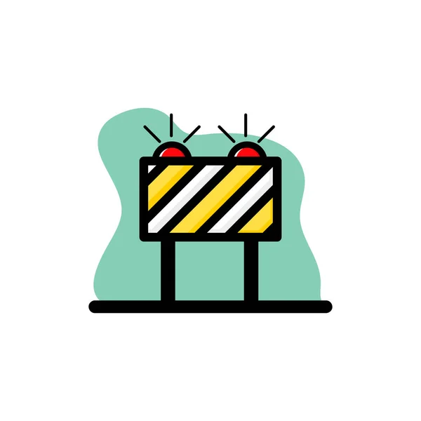 Barrierefreie Ampel Konzeptueller Vektor Illustration Design Icon Eps10 — Stockvektor