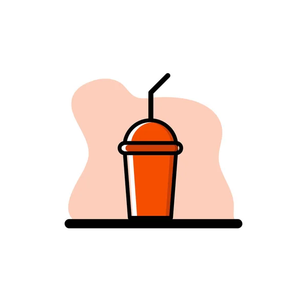 Conceptual Drink Vector Illustration Icon Design Eps10 — Stock Vector