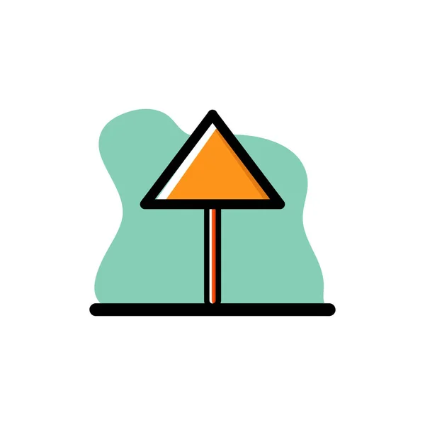 三角形の概念ベクトルイラストデザインアイコンEps10 — ストックベクタ