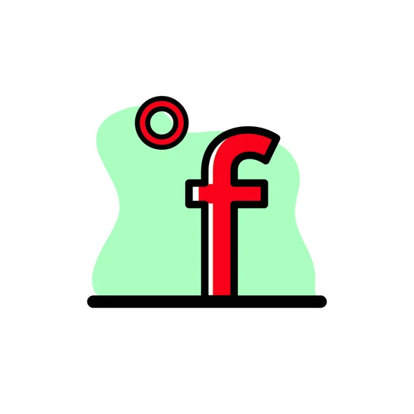 Conceptual Fahrenheit Icon Vector Illustration Design Eps10 — Vetor de Stock