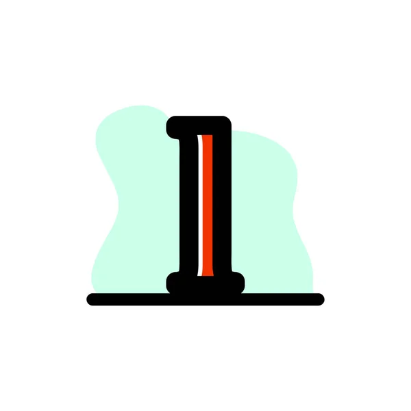 Lowercase Letter Conceptual Vector Illustration Design Eps10 — Stock Vector