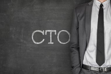 Yazı tahtası üzerinde CTO