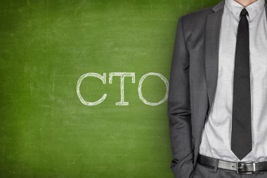 Yazı tahtası üzerinde CTO