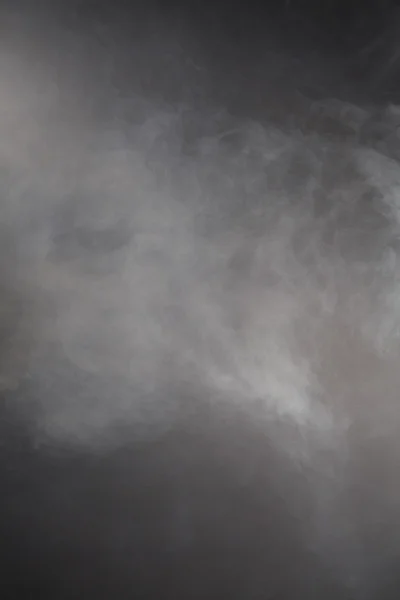 Smoke on black background — Stock Photo, Image