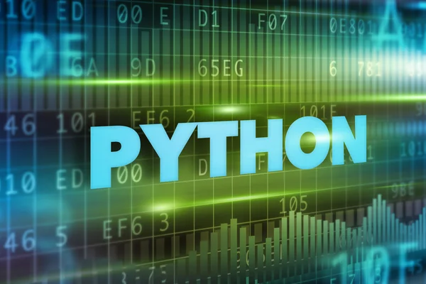 Python-Konzept — Stockfoto