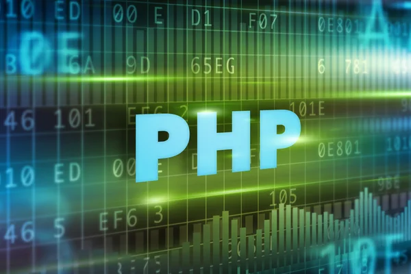 Concetto PHP — Foto Stock
