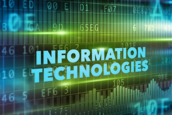 Konzept Informationstechnologien — Stockfoto