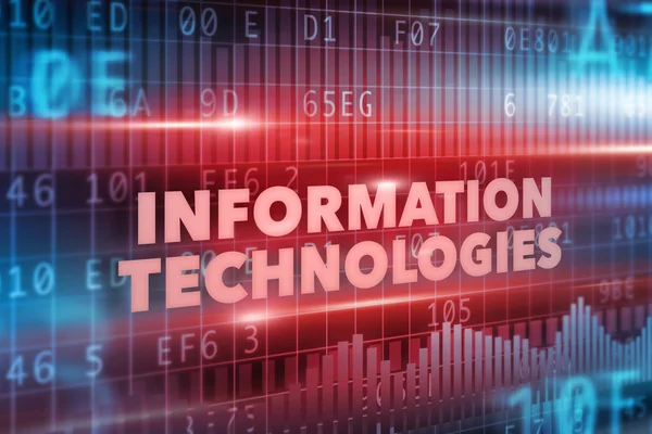 Koncept för informationsteknologi — Stockfoto