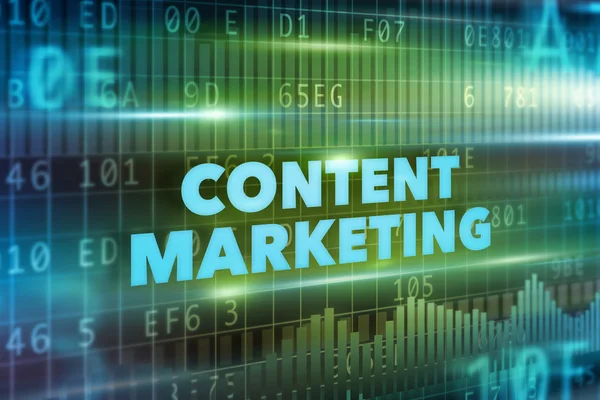 Content marketing concept