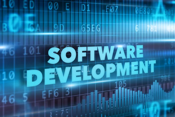 Concetto di sviluppo software — Foto Stock