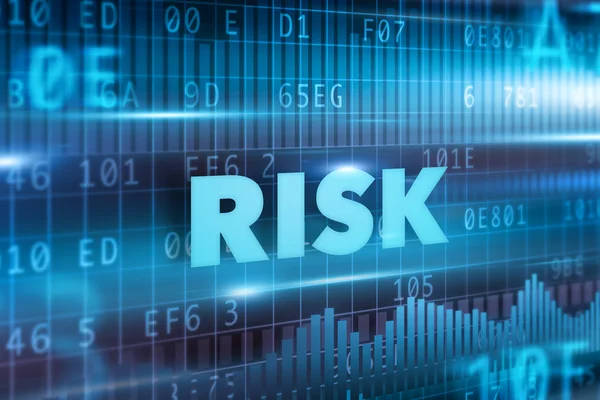 Risk koncept — Stockfoto