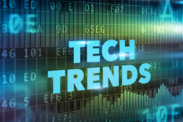 Tech Trends concept — Fotografie, imagine de stoc