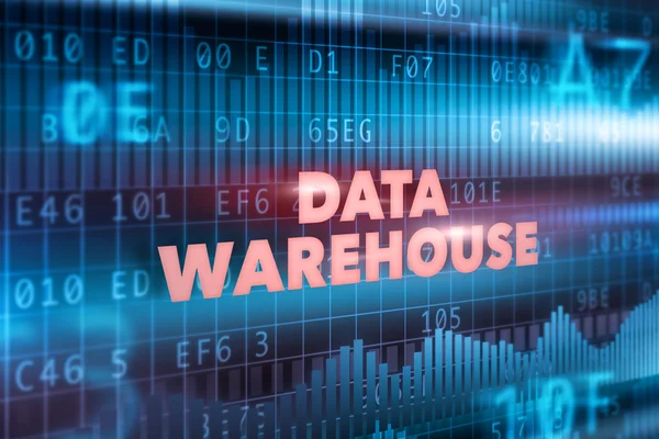 Concetto di tecnologia data warehouse — Foto Stock