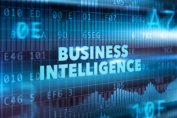 Business intelligence technologie koncept — Stock fotografie