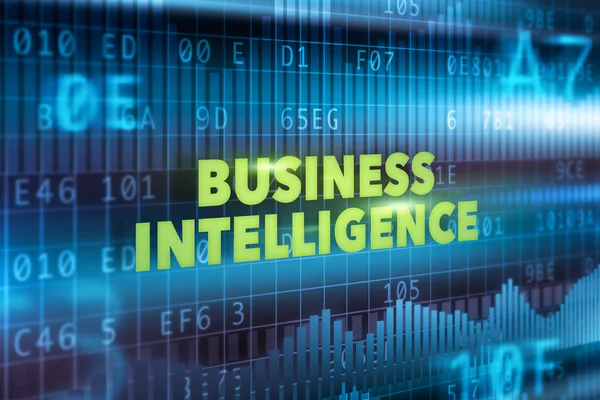 Business intelligence technologie koncept — Stock fotografie