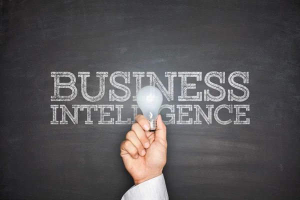 Concetto di business intelligence — Foto Stock