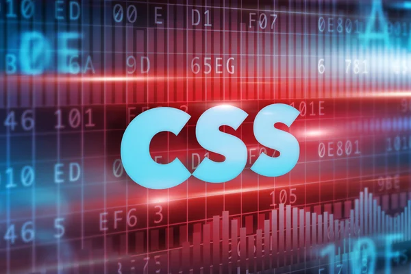 CSS kavramı — Stok fotoğraf