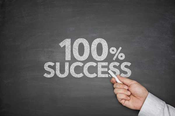 100% di successo — Foto Stock