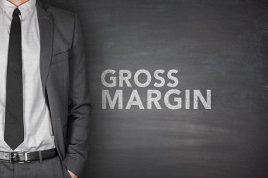 Yazı tahtası üzerinde Brüt kar marjı