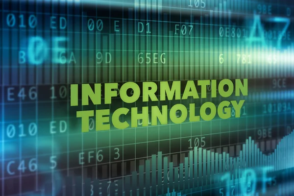 Concepto de tecnología de la información — Foto de Stock