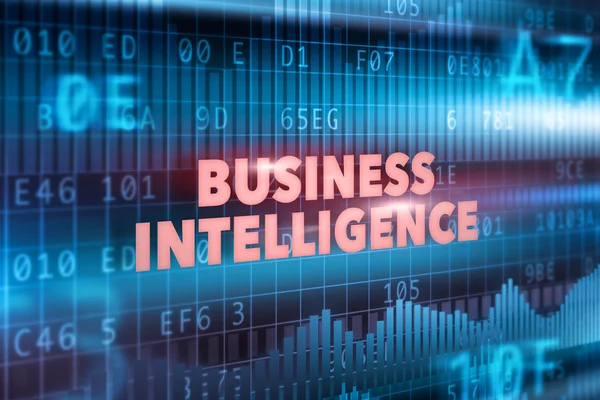 Business intelligence technology concept — Stock Photo, Image