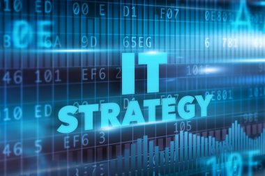 IT strategy concept clipart