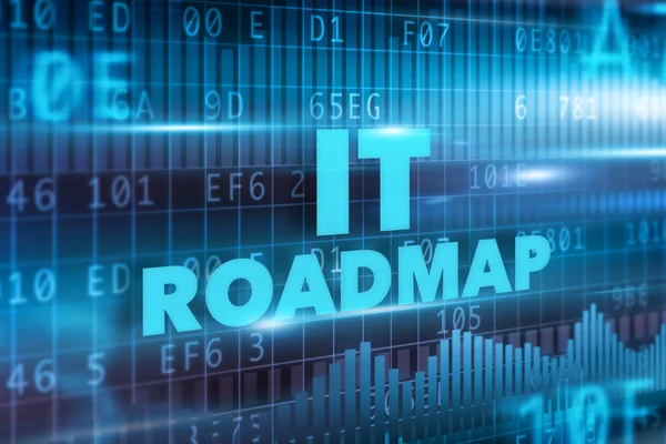 Roadmap-Konzept — Stockfoto