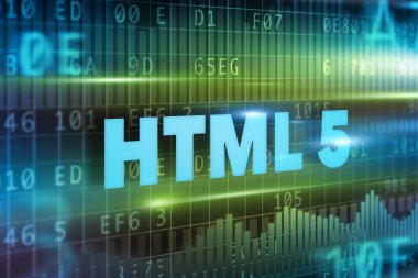 HTML 5 yazı tahtası üzerinde