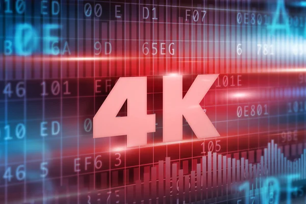 4 k のコンセプト ロイヤリティフリーのストック画像