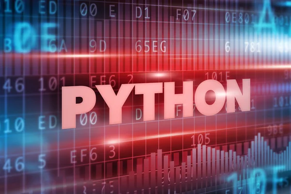 Python concept — Stock Photo, Image