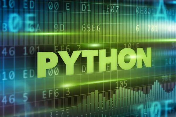 Python 的概念 — 图库照片