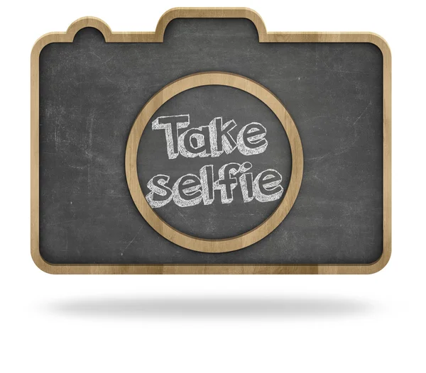 Vezměte selfie koncept — Stock fotografie
