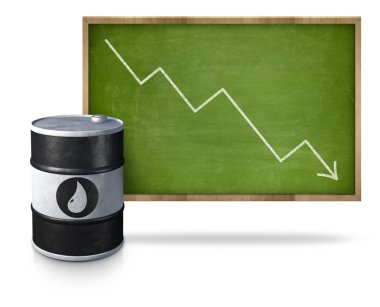 Petrol fiyatı rotada blackboard petrol varil ile aşağı