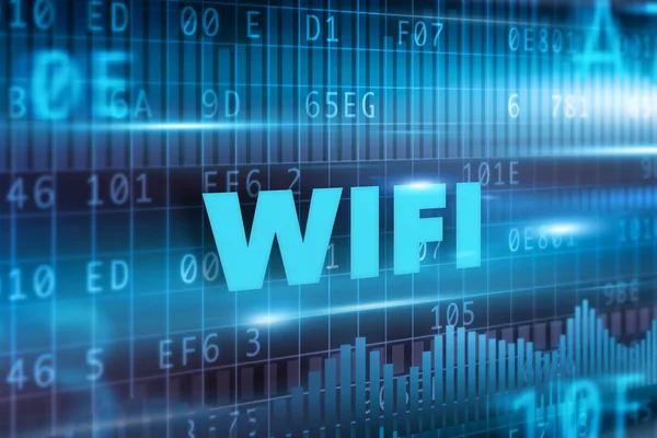 Concetto Wifi — Foto Stock