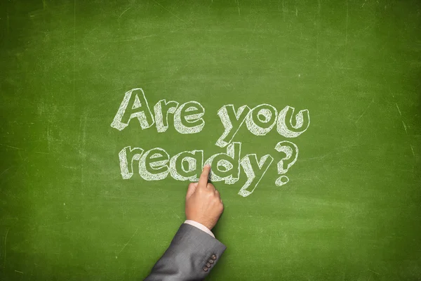 Are you ready concept — Stock Photo, Image