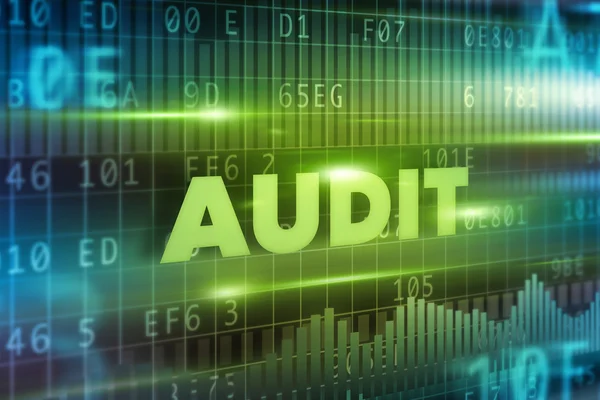 Concepto de auditoría — Foto de Stock