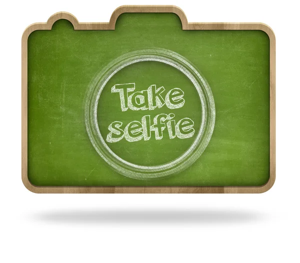 Vezměte selfie koncept — Stock fotografie
