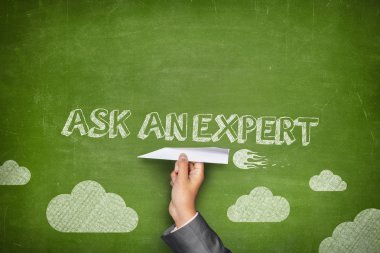Ask an expert concept clipart