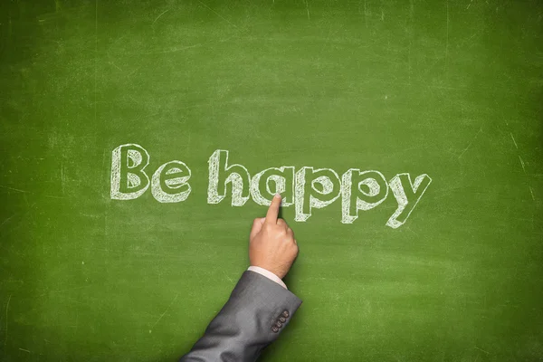 Be happy concept — Stock Photo, Image