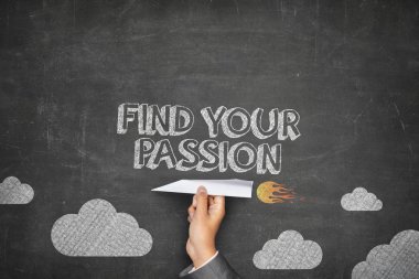 Find your passion concept clipart