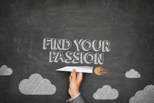 Find your passion concept