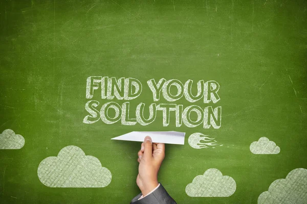 Find your solution concept — Stock Photo, Image