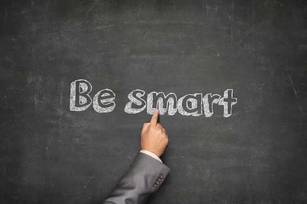 Be smart concept — Stock Photo, Image
