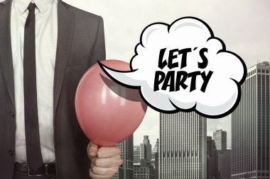 Konuşma balonu üzerinde parti metin sağlar