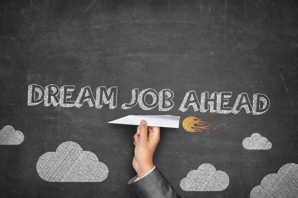 Dream job ahead concept — Stock Photo, Image