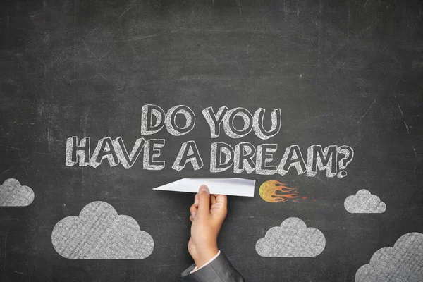 Do you have a dream concept — Stock Photo, Image