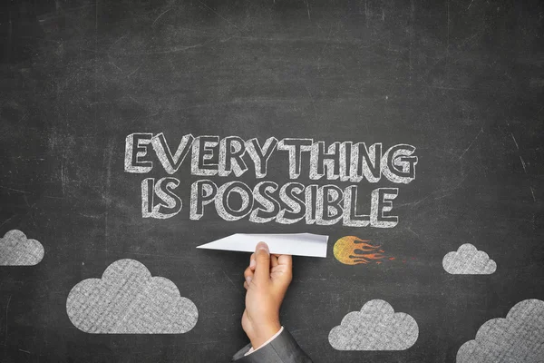 Everything is possible concept — Stock Photo, Image