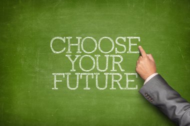 Gelecekteki metninizin yazı tahtası üzerinde seçin